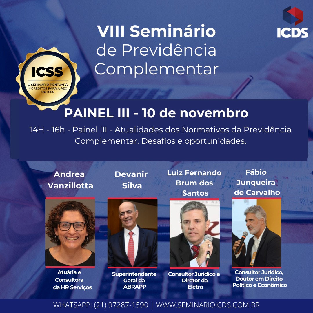 ICDS - VIII Seminário de Previdência Complementar